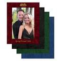 Photo Frame - Leatherette Frame with Plate (7 1/4"x9 1/4")